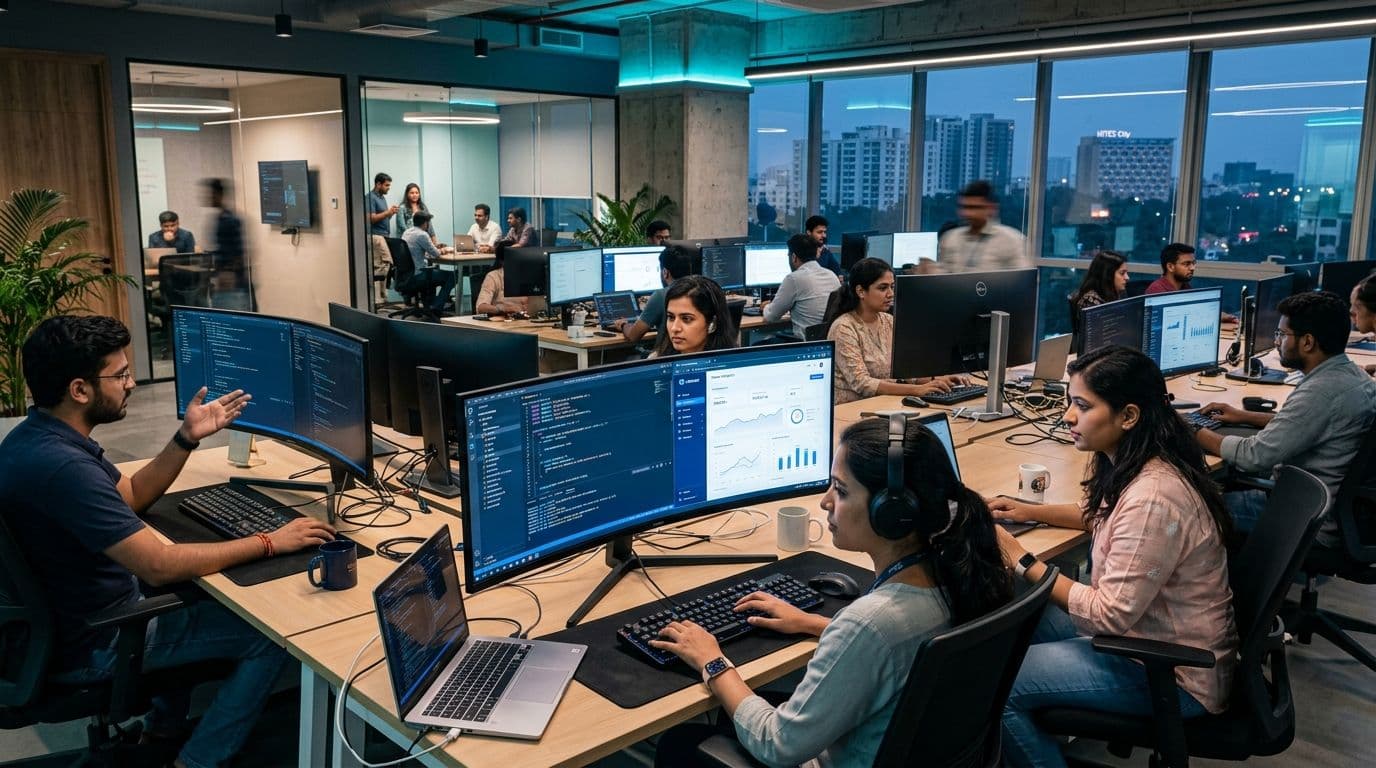 Software engineering and cloud application development floor